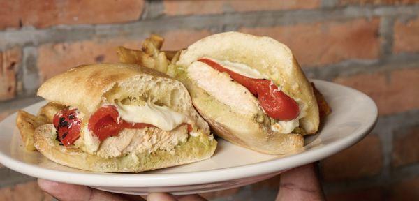 Come try our Signature and best selling chicken sandwich "The Winfield"