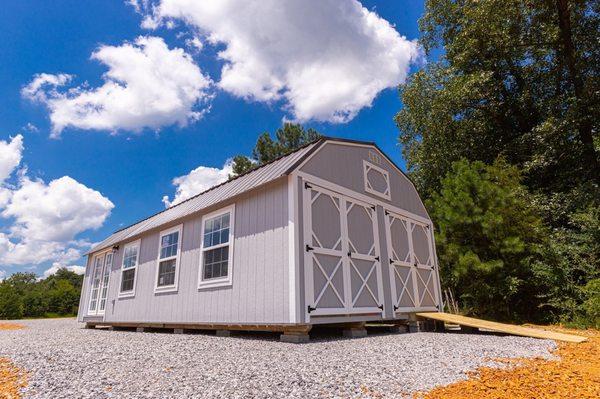 Side Lofted Barn 16x32