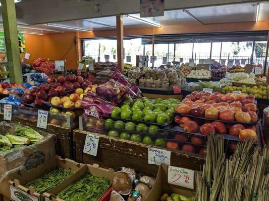 Fresh produce in an open-air market. Love it.