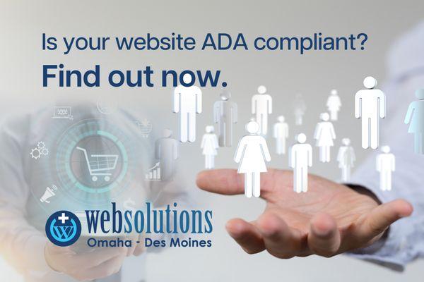 Is your website ADA compliant? Find out now. Web Solutions