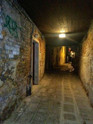 Alleyway in Venice