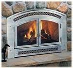 Fireplace insert on Mountain Propane website