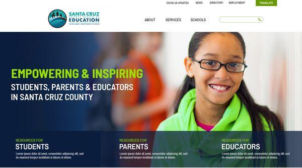 Santa Cruz County Office of Education Website