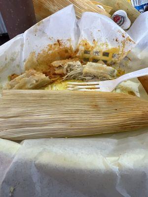 6 tamales almost done!   Will be back!!