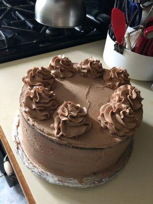 Flour Girls chocolate cake