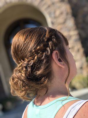 Updo hairstyles