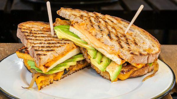 Sriracha Cheesy Panini