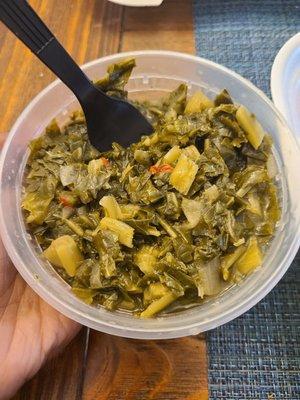 Collard greens are insanely delicious