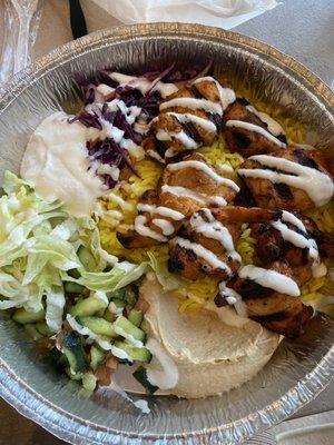 Chicken kebab Kebab Plate