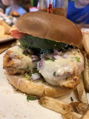 South of the Border Chicken Sandwich