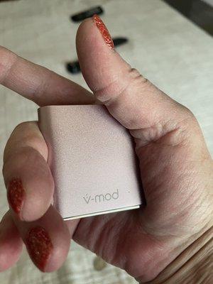 Beautiful color, Very Light, Zippo Size, Vape.