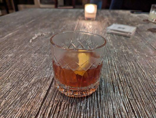 Brown Sugar Smoked Old Fashioned.