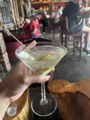 Dirty martini Detroit style