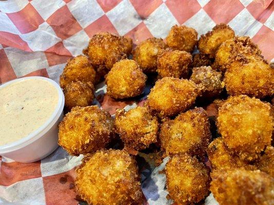 Fried mushrooms