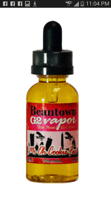 Whaaa!! Beantown and G2 Vapor's limited edition eliquid flavor- Mr. Oh Cookie Face!