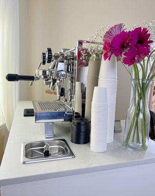 Coffee Bar / Corporate events / Weddings/ Party/ Baby Shower/ Espresso Bar/ Waffle Bar