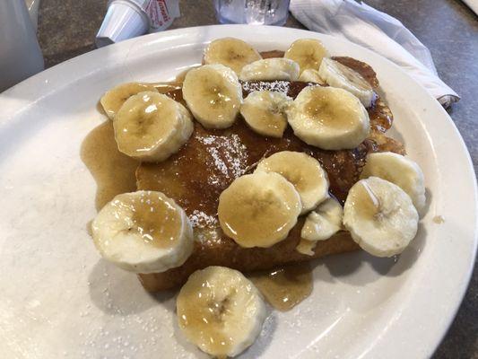 Banana Foster French toast