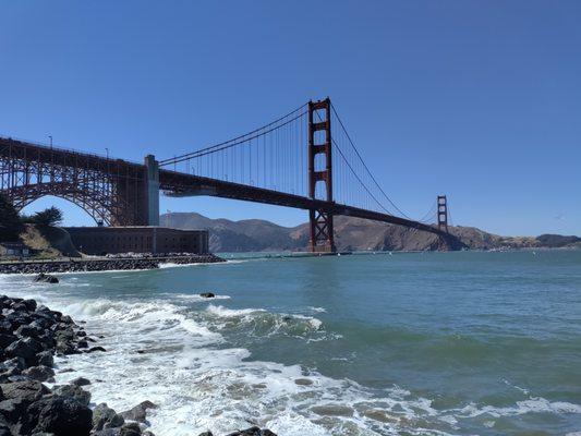 Golden Gate Bridge and Fort Point