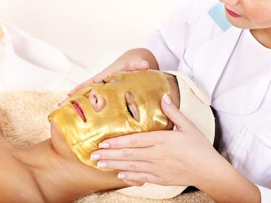 24k Gold facial mask