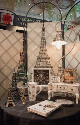 We provide an assortment of French and European-themed giftware!