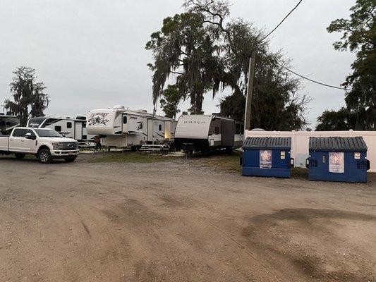 The "premier" lakefront sites. You could see the lake if the campers weren't on top of each other.