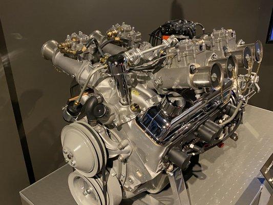 1963 Chevrolet Corvette Grand Sport engine.  Zora Arkus Duntov was a genius.