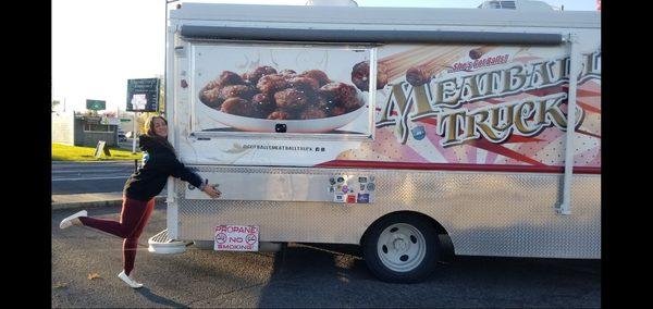 Their truck wrap features swedish meatballs. Don't be decieved. It's scrum-diddily-umptious Italian food.