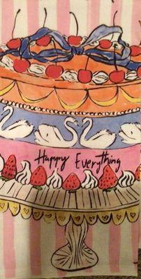 Happy Everything Dish Towel