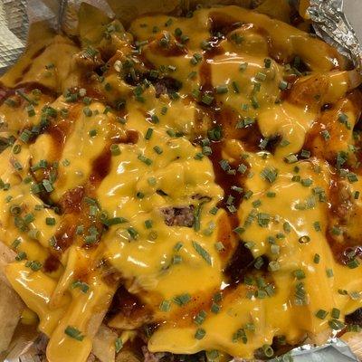 Bbq nacho fries