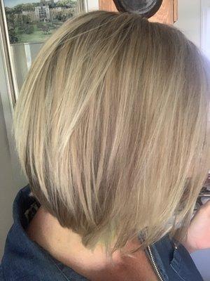 Highlights and trim by Laura!