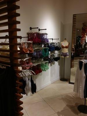 Lingerie section