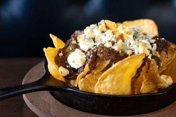 House Chips with Blue Cheese Crumble