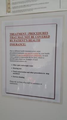 PATIENT NOTIFICATION IN EXAM ROOMS