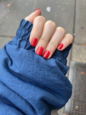 Pink & White Nails