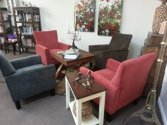 Another section of the conference room.  Perfect for reading a book or chatting with friends.