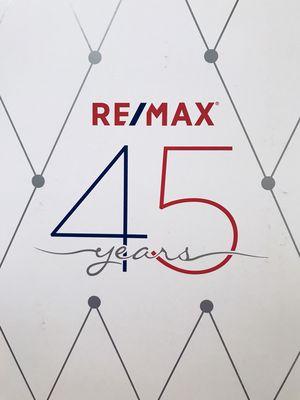 RE/MAX 45 years!!