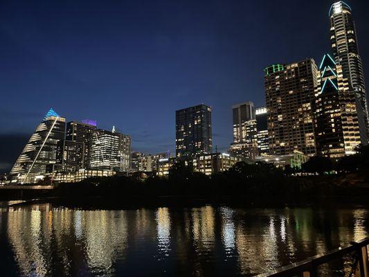 Skyline from the boat