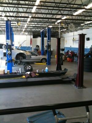 Our service bays