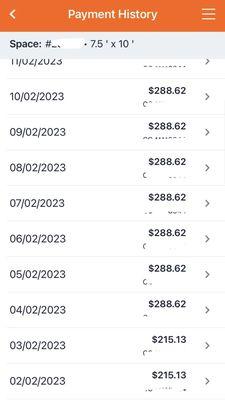 History of ridiculous pricing gouging. Enough is enough & the service is awful.