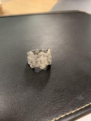 A fully restored ring.