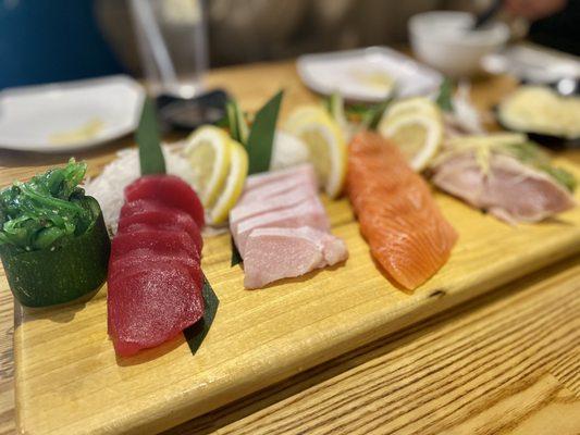 Small Sashimi Combo.