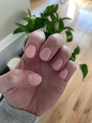 Gel manicure