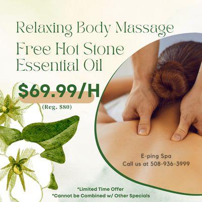 E-ping Spa
 519 Foundry St 2nd Floor, North Easton, MA 02356
 Call Us at 508-936-3999