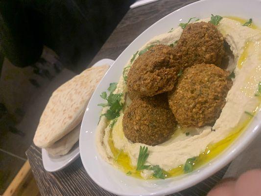 Fresh Handmade Falafel w/ House-made Hummus