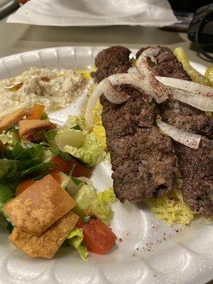 Kabab meal