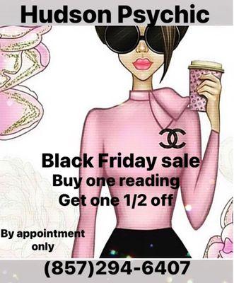 #blackfriday #specials #buy1get1 #1/2off #readings