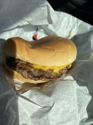 Mini cheeseburger