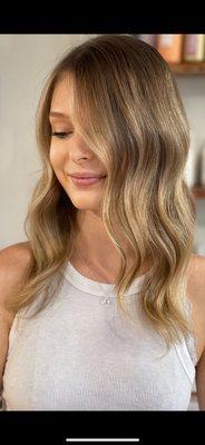 blonde balayage