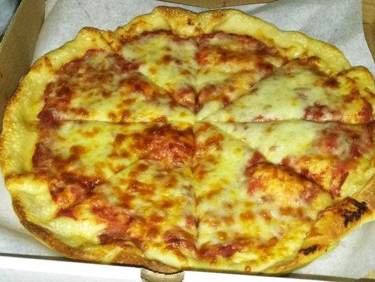 Large cheese pizza - bland