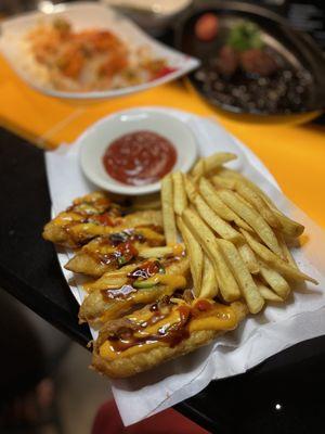 Snapper and chips